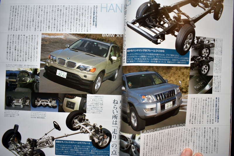 ★4×4MAGAZINE 2003年4月号　ランクルブラドが目指したSUVの新しい世界/ランドローバーディスカバリー/ジープチェロキー・レネゲード/ No2_画像4