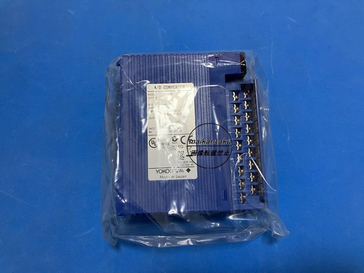 明日着 F3AD08-1V 新品】 16時まで当日発送 送料無料 横河電機 2014