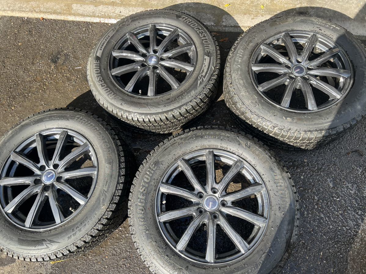 ブリジストン DM-V3 スタッドレスセット 2021年 バリ溝 235/65R18 RX