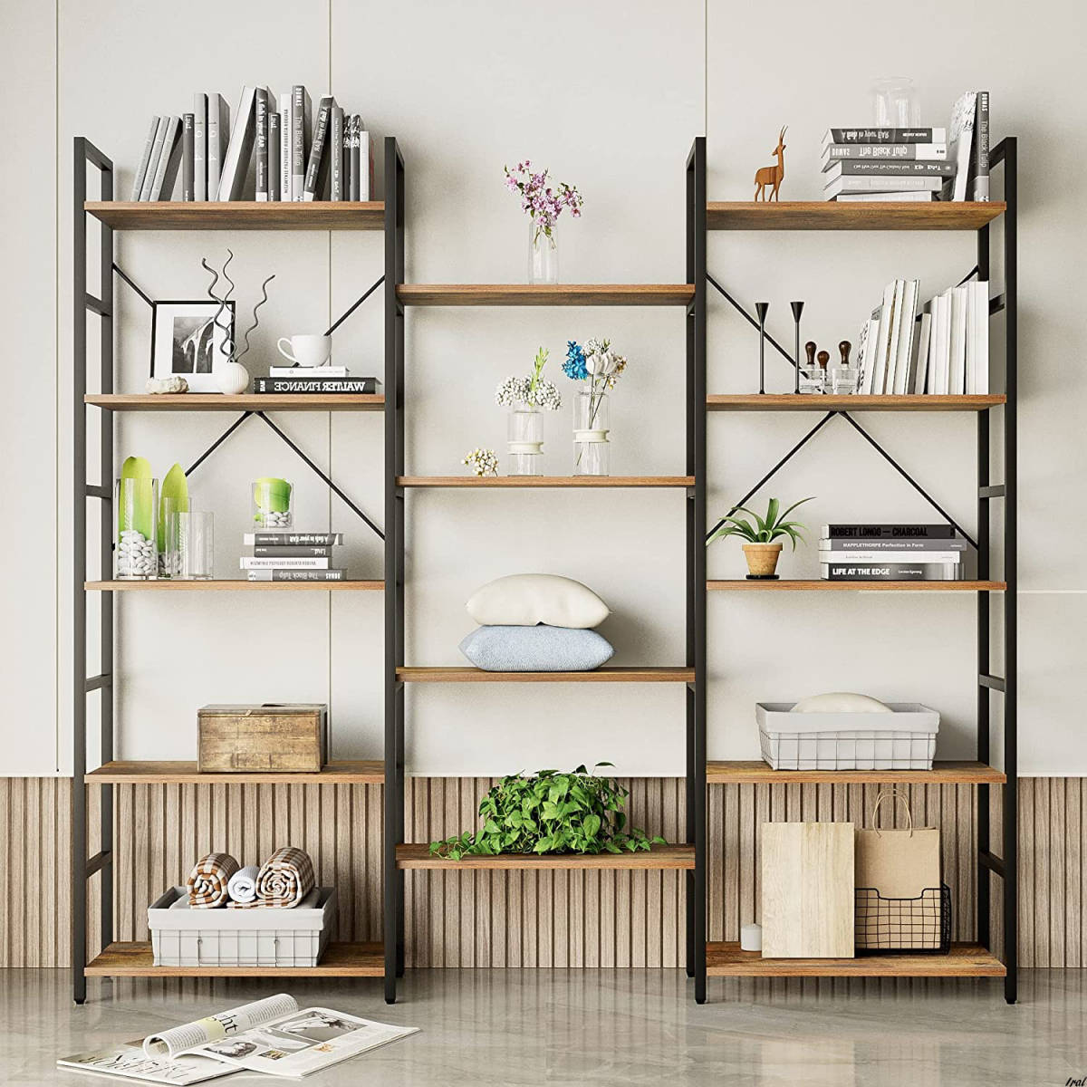 人気商品!】 オープンシェルフ ラック スチールシェルフ ホーム