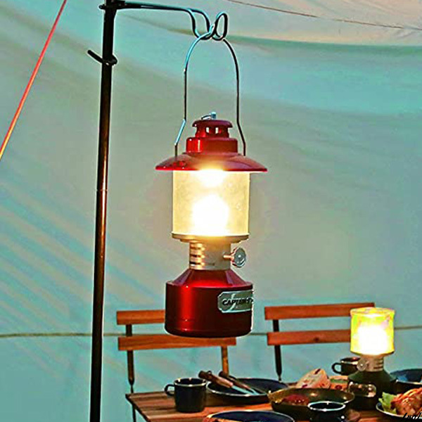 キャンプ ランタン ライト ツインライト LEDランタン ステンドグラス風シート付き　雰囲気作り ステンドグラス インテリア 吊り下げ