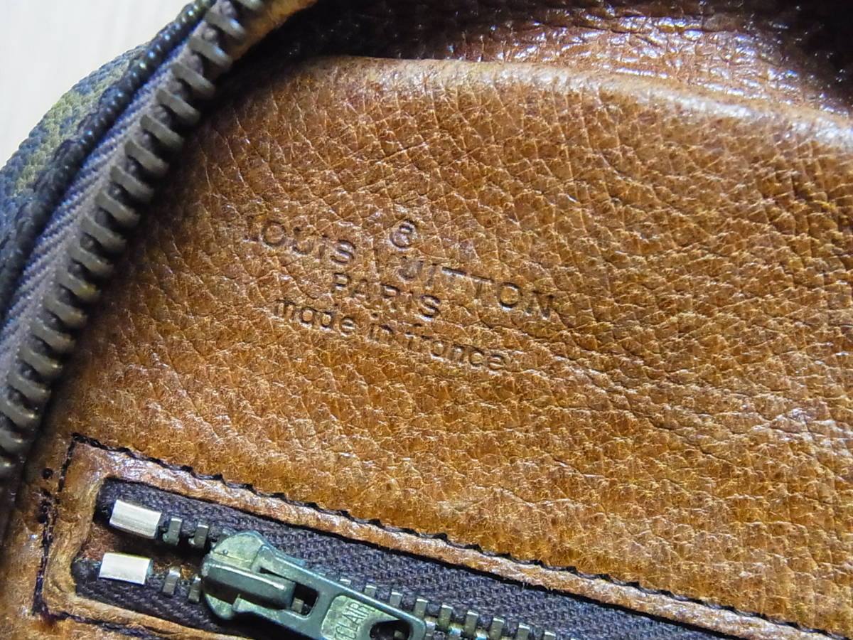 TS 良好 LOUIS VUITTON ルイヴィトン モノグラム ダヌーブ レザーショルダバッグ 鞄_画像7