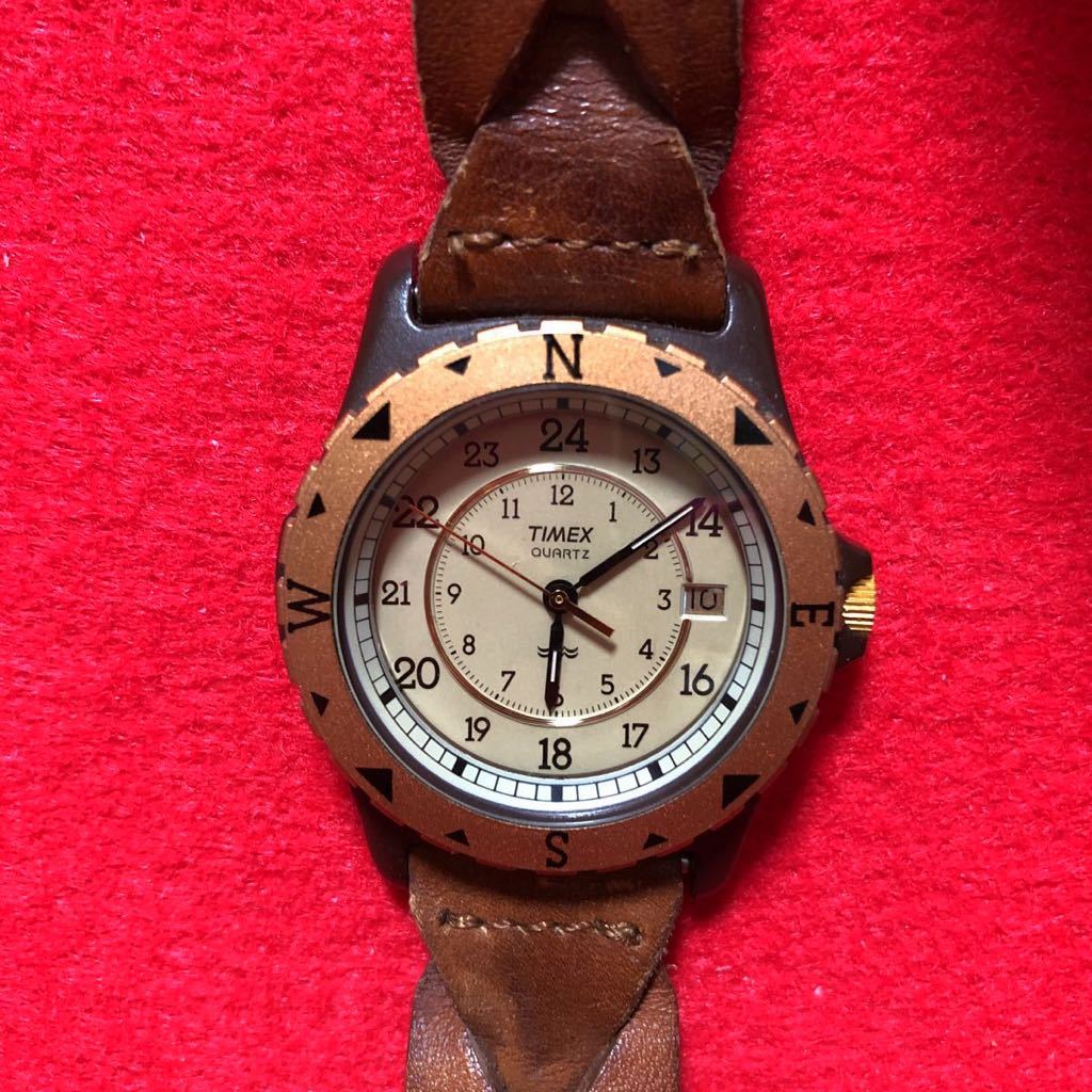 TIMEX タイメックス サファリ 395 LA CELL ヴィンテージ 腕時計 箱なし-