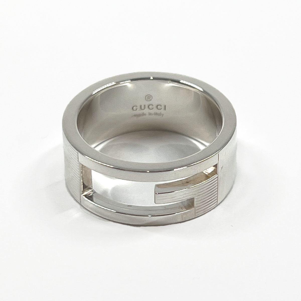 定番 ☆12号☆グッチ GUCCI アクセサリー 新品磨き上げ済み シルバー