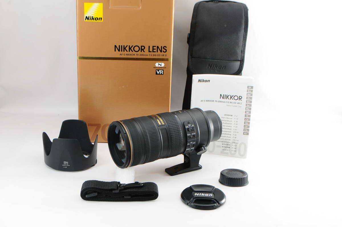 ◇美品 動作品◇ Nikon ニコン AF-S NIKKOR 70-200mm F2.8G ED VR II