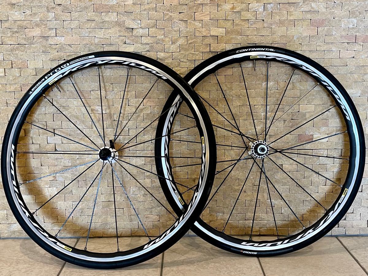 おまけ付き】MAVIC KSYRIUM ELITE ホイールセット 自転車 完組ホイール