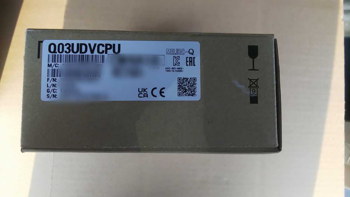 三菱製 シーケンサCPU Q03UDVCPU 未使用新品です。 www.tremoloweb.hu