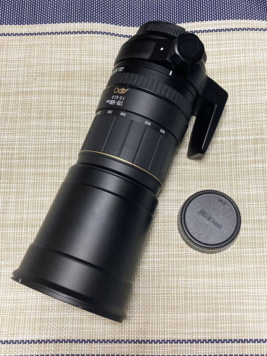 SIGMA シグマ APO 170-500mm F5-6.3D for Nikon | www.gruppocollu.it