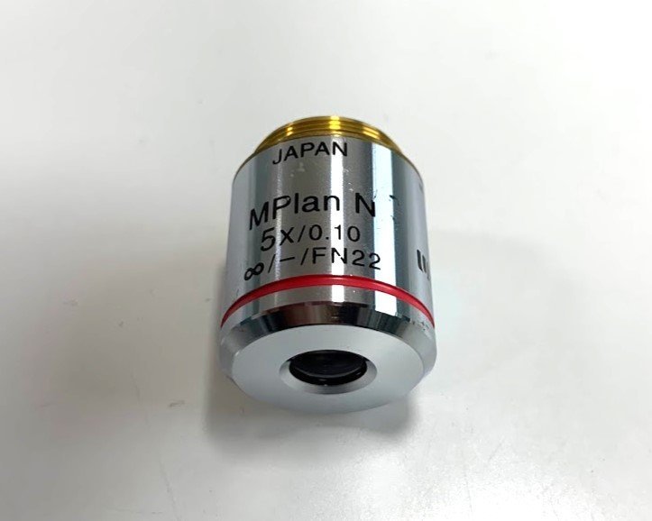 OLYMPUS/オリンパス 対物レンズ② MPlan N 5x/0.10 ∞/-/FN22(顕微鏡)｜売買されたオークション情報、yahooの