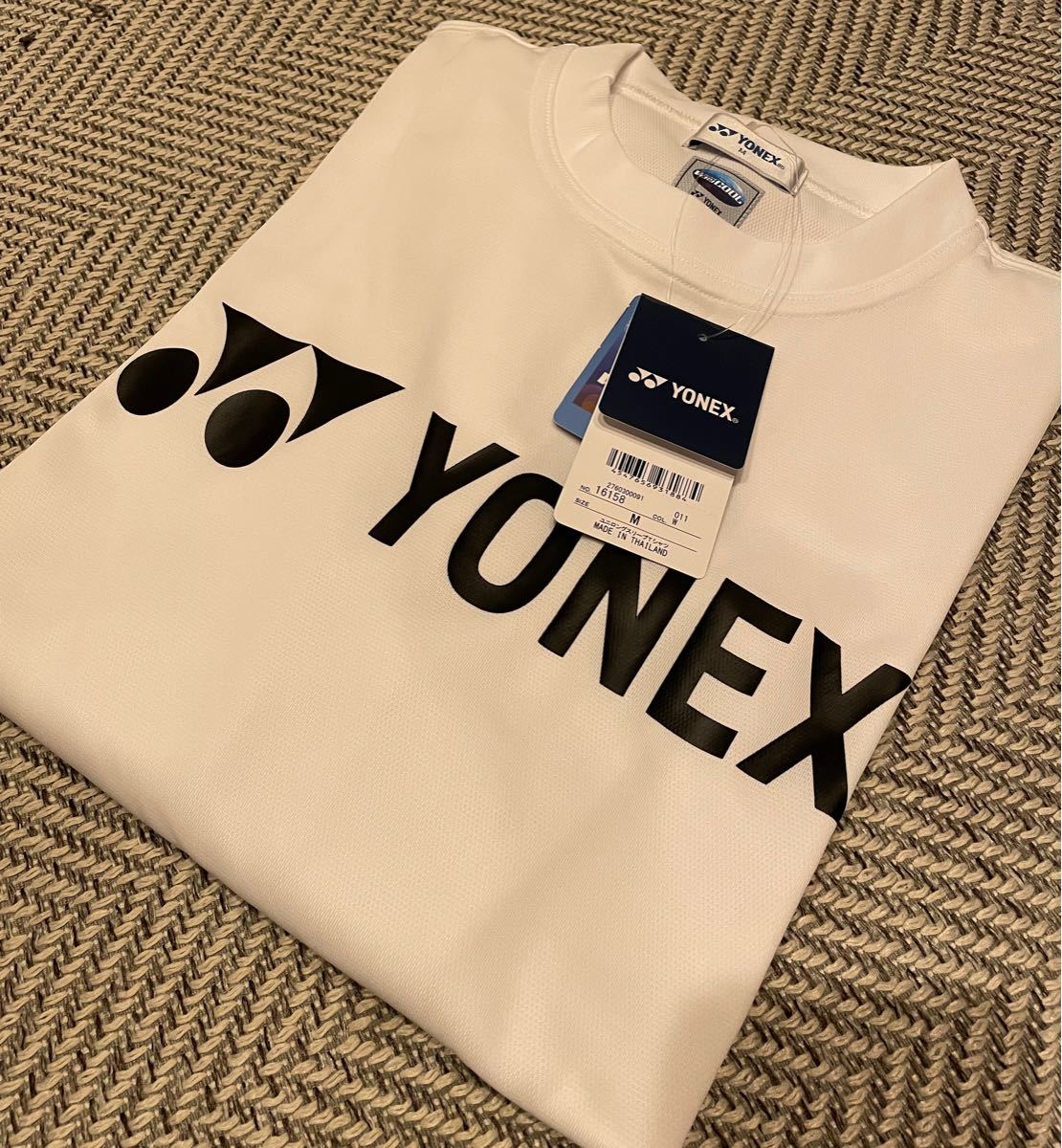 ヨネックス（YONEX） バドミントン テニス　Tシャツ 長袖 ロングスリーブ　ホワイト　白　未使用品　 Ｓサイズ