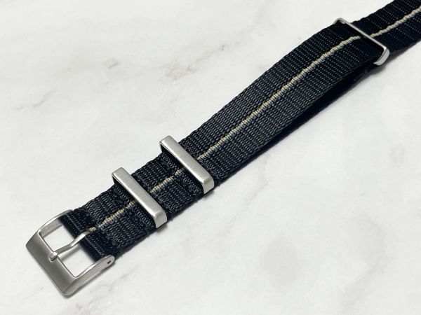  rug width :20mm gloss having . high quality NATO strap stripe belt [ Rolex chu-da- Omega TAG Heuer correspondence ] fabric ① DD