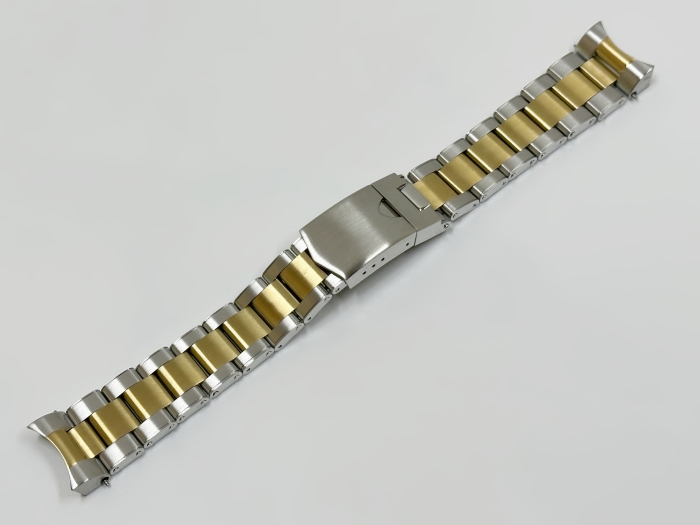 【限定販売】 ラグ幅 - Yahoo!オークション 22mm リベット 腕時計ベルト 金属ベルト