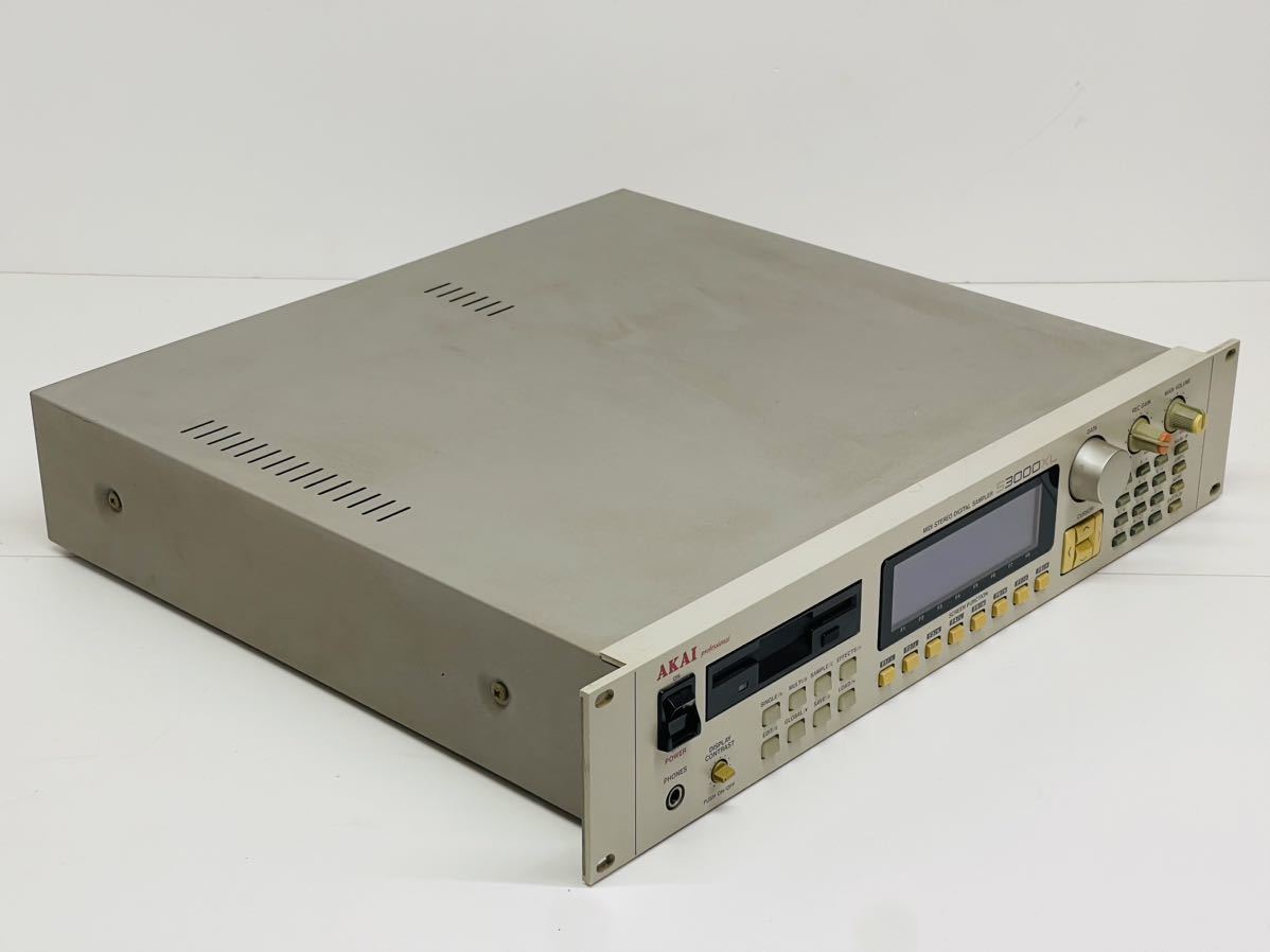 値下げ!AKAI アカイ S3000XL デジタル サンプラー STEREO DIGITAL