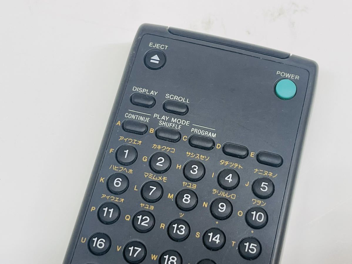 SONY オーディオリモコン RM-D5MJ 赤外線確認済み 管理番号11142 SONY オーディオリモコン RM-D5MJ 赤外線確認済み 管理番号11142