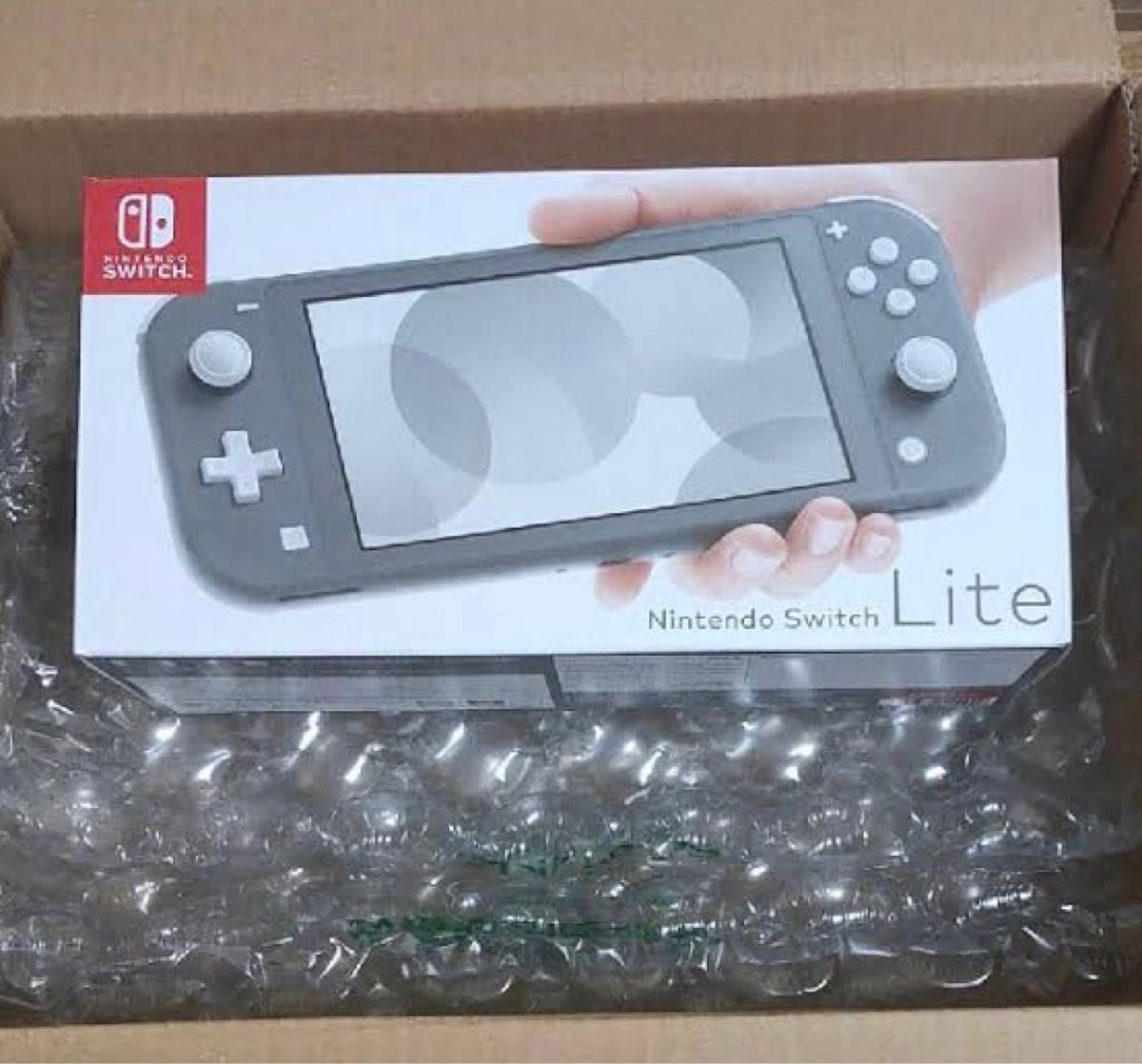 新品未使用任天堂スイッチライトグレー色-