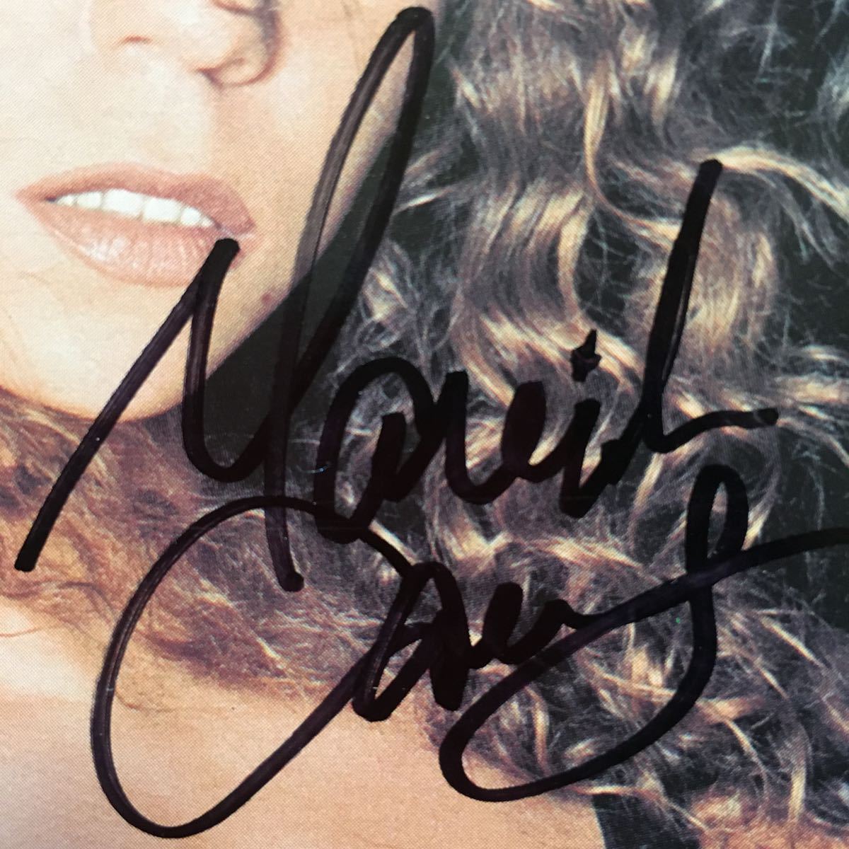 Mariah Careymalaia* Carry с автографом CD