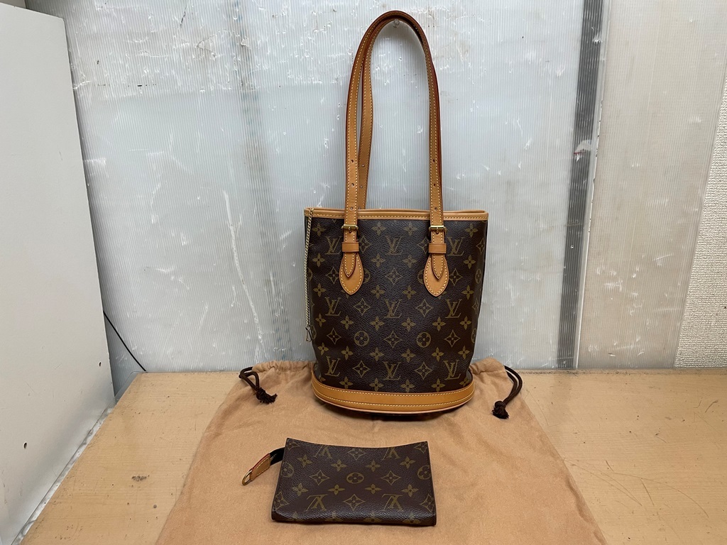 ◇1回のみ使用 超美品☆LOUIS VUITTON ルイヴィトン☆バケットPM