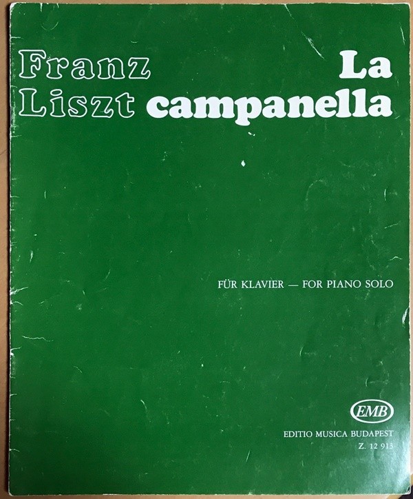 リスト ラ・カンパネラ(鐘) 輸入楽譜 Liszt La Campanella ピアノ・ソロ 洋書の画像1