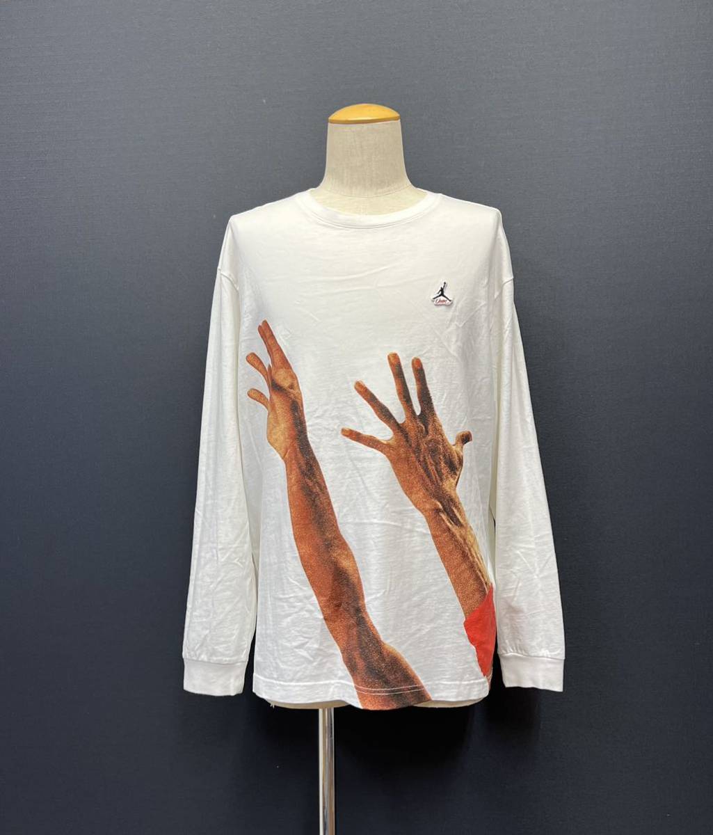 メーカー直送 Nike Jordan x UNION ロングスリーブロゴTシャツ XL