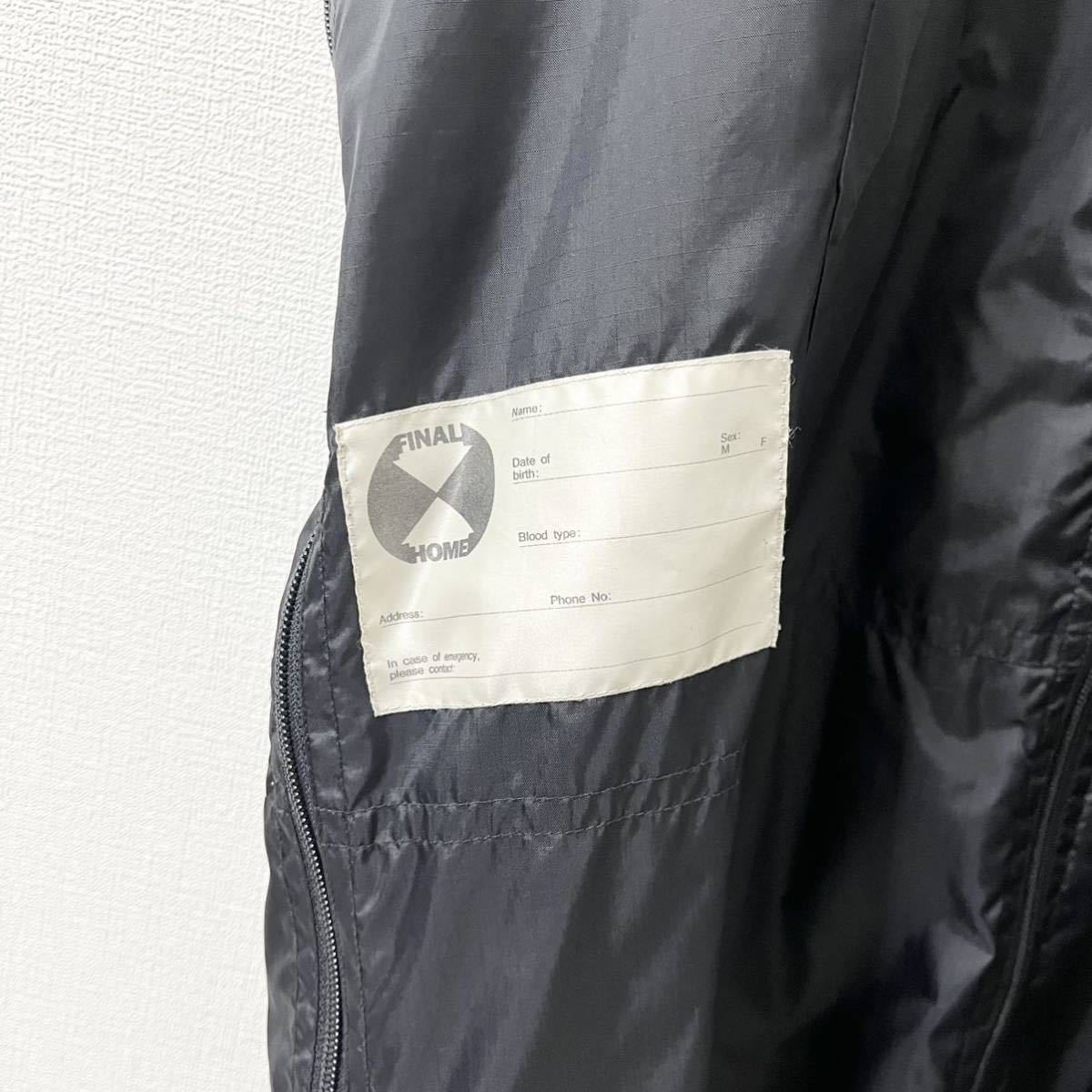 ファイナルホーム FINAL HOME イッセイミヤケ ISSEI MIYAKE ジップ 多重ジップ ナイロンコート ロングコート ナイロンロングコート