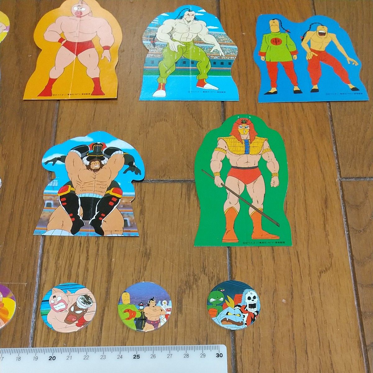 キン肉マン バッファローマン ミニカード メンコ 大量16枚 昭和 キン肉マン バッファローマン ミニカード メンコ 大量16枚 昭和
