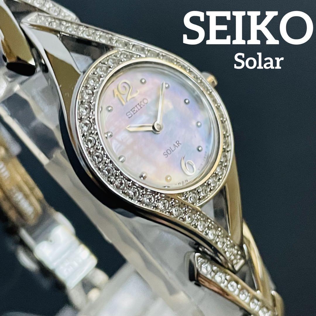 お気に入り】 SEIKO【セイコー】女性用【腕時計】ソーラー電池 - www