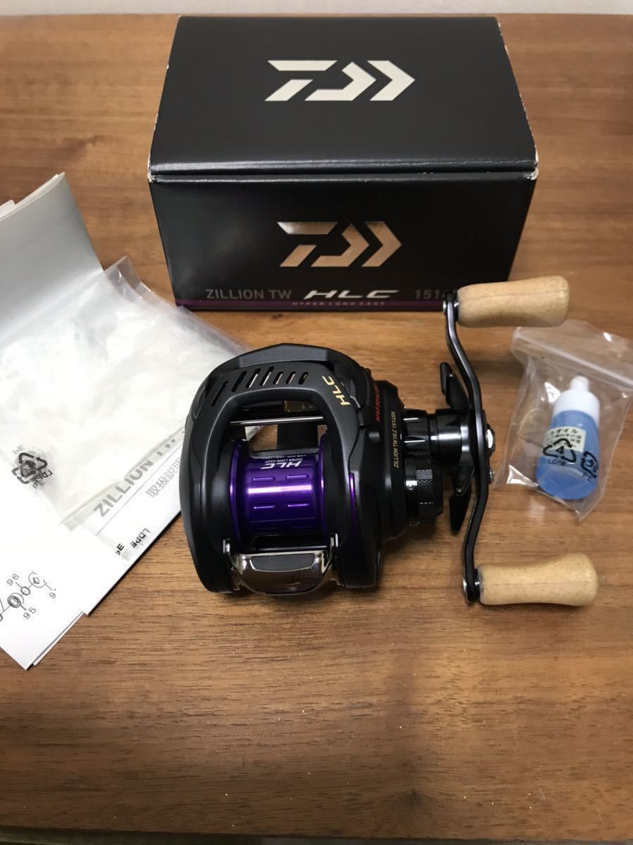 人気ブランドの ダイワ ジリオン 実釣未使用 右ハンドル 1514 HLC TW