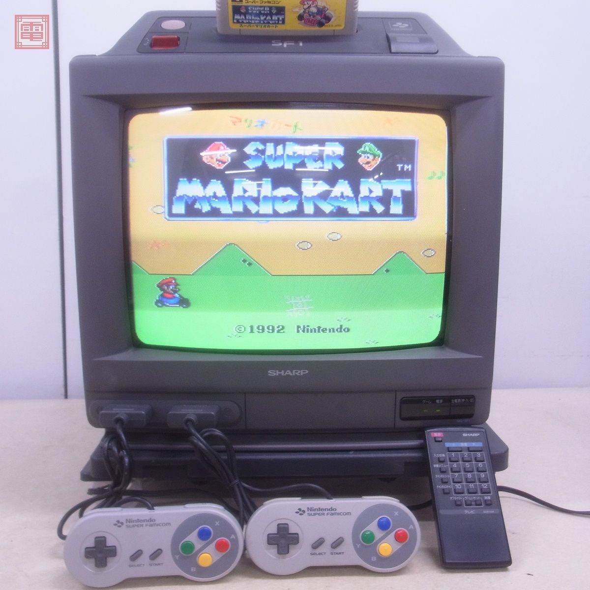 SFC SHARP スーパーファミコン内蔵テレビ 14G-SF1 14型 SFC SHARP スーパーファミコン内蔵テレビ 14G-SF1 14型