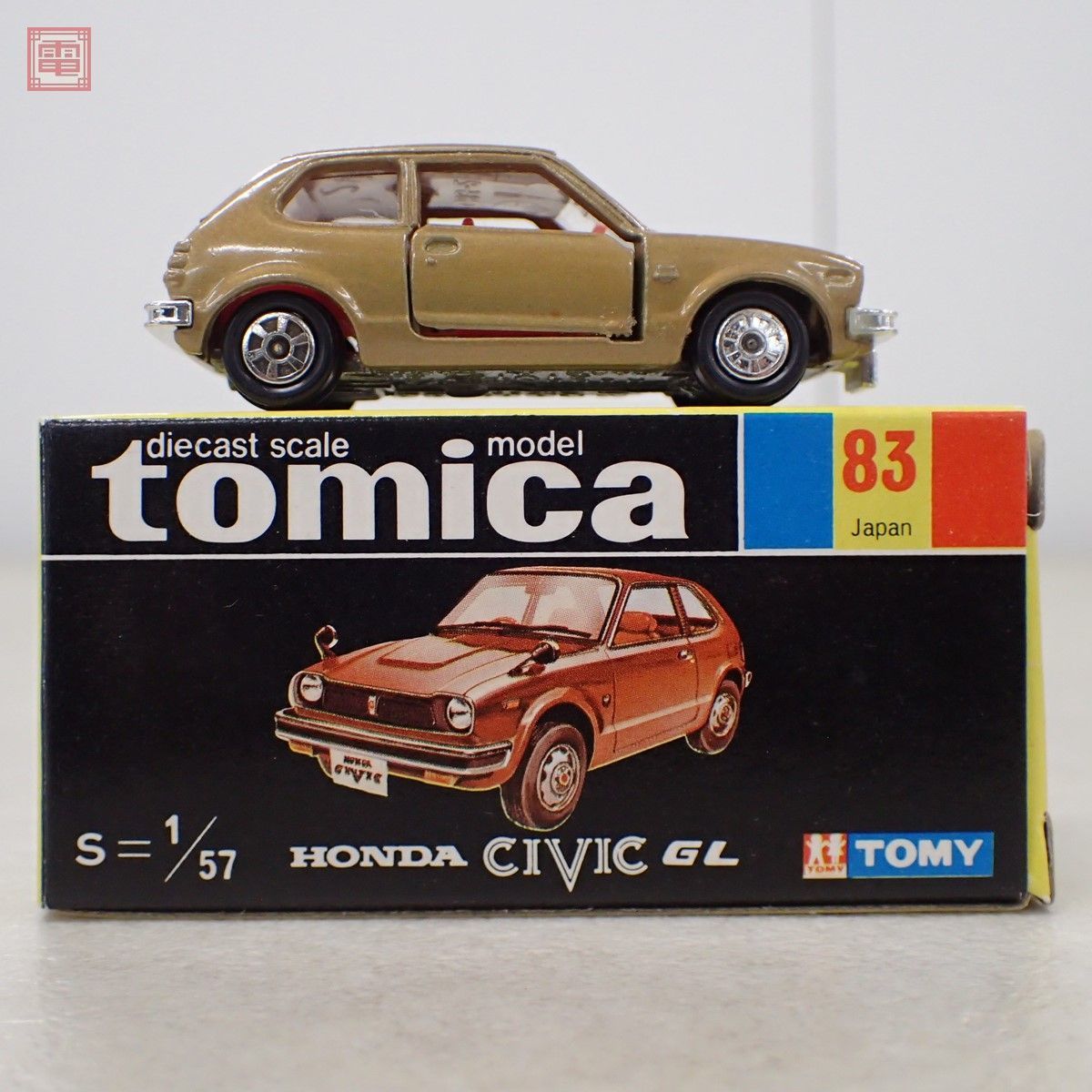 トミカ 日本製 No.83 ホンダ シビック GL 黒箱 旧ホイール TOMICA HONDA CIVIC 【10 dettagli  dell'articolo | Servizio Proxy di offerte d'asta ed ordini dal Giappone e  Stati Uniti - Ricevi le ultime notizie