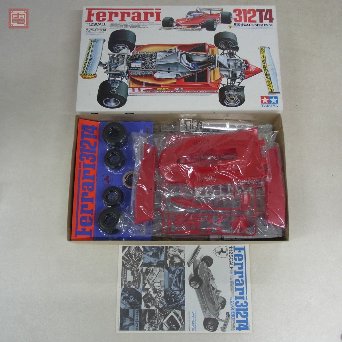 ヤフオク! - 未組立 タミヤ 1/12 フェラーリ 312T4 ITEM...