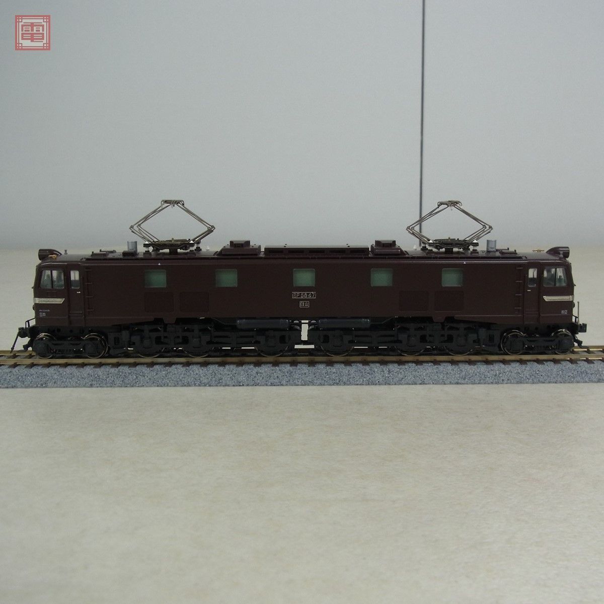 カトー 1-302 EF58 大窓 茶 電気機関車 HOゲージ 鉄道模型 KATO 破損有 