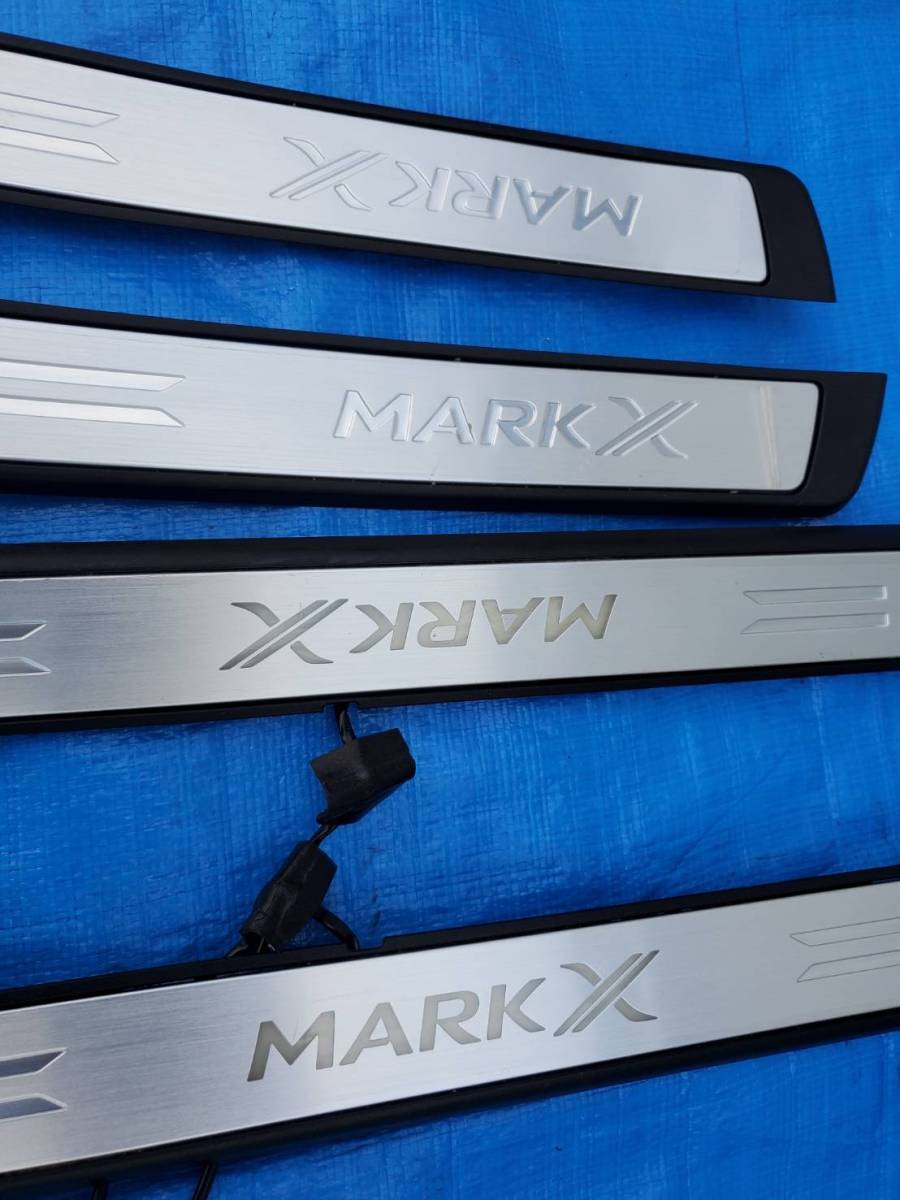 マークX　GRX120　スカッフプレート セット_画像3