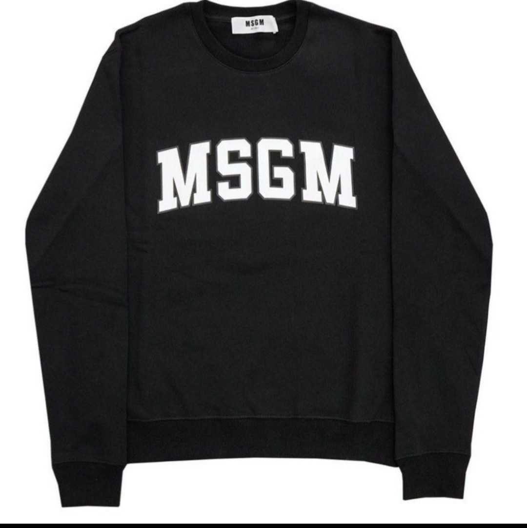[Xs] msgm emsiem/тренер/логотип колледжа/черный