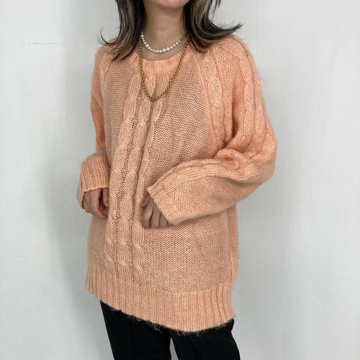 大人気の 古着 EXPRESS TRICOT モヘア×アクリルニットセーター