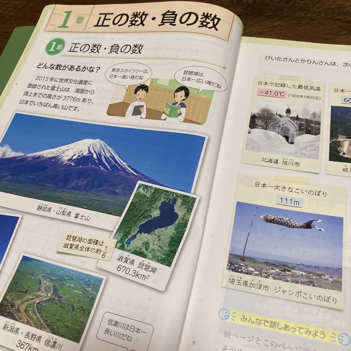 (送料無料) 中学校　教科書　未来へひろがる　数学1 啓林館 中学数学