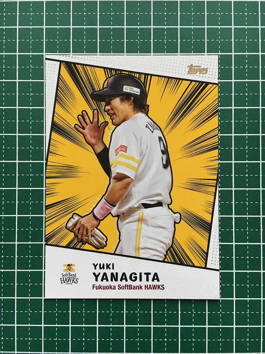 ★TOPPS NPB 2022 #A-3 柳田悠岐［福岡ソフトバンクホークス］インサートカード「ANIMATED」★_画像1