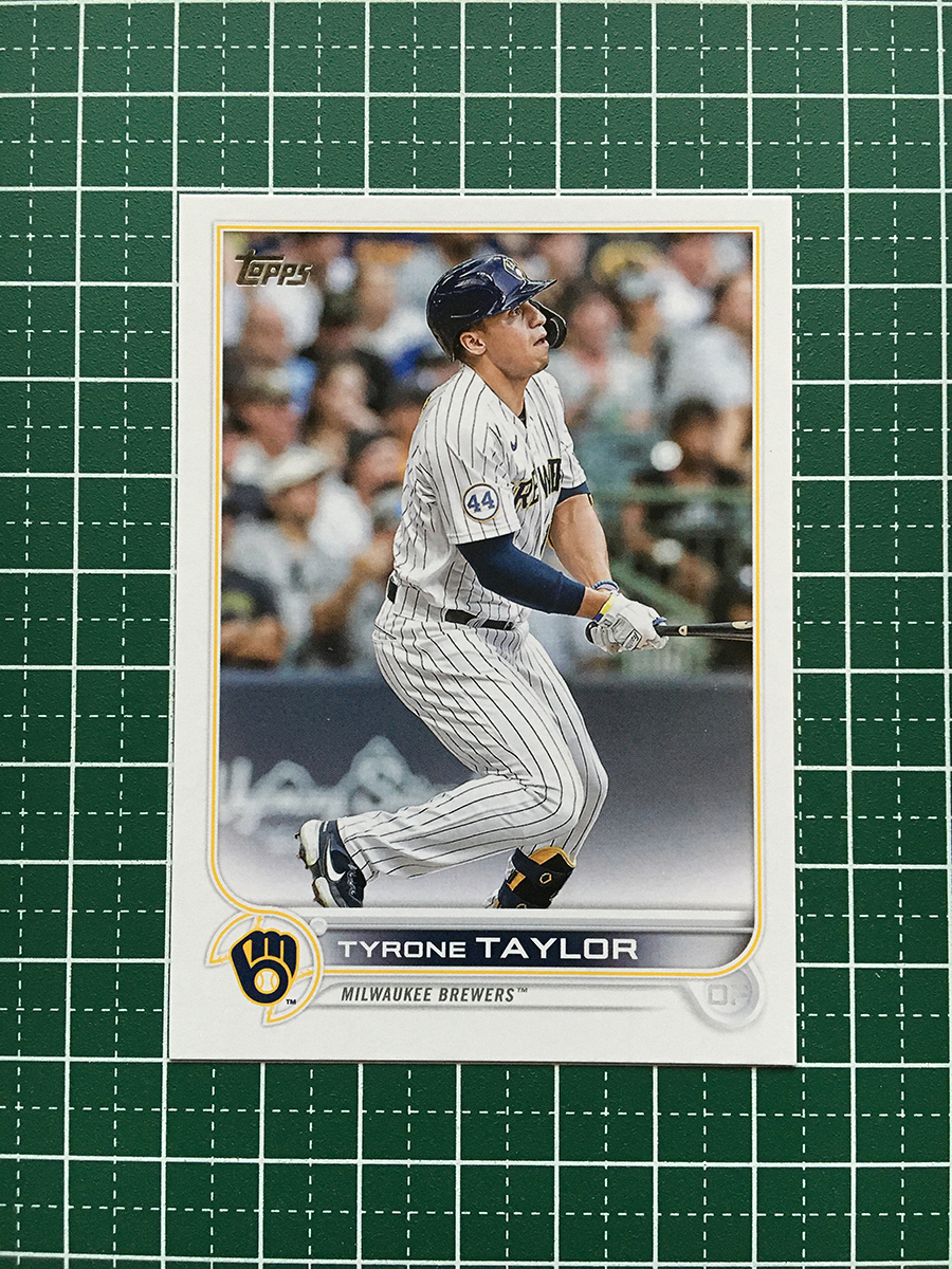 ★TOPPS MLB 2022 UPDATE #US99 TYRONE TAYLOR［MILWAUKEE BREWERS］ベースカード「BASE」★_画像1