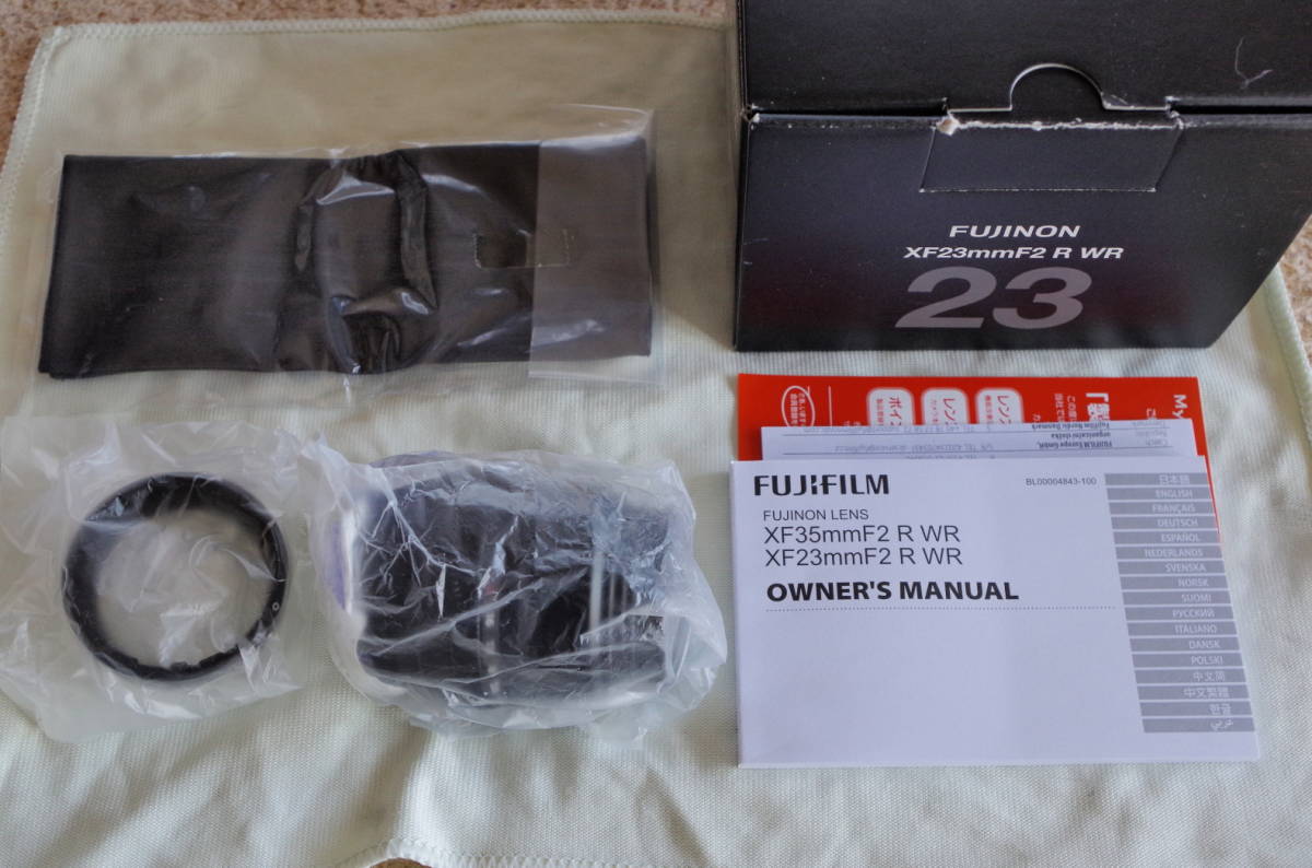 富士フイルム フジノンレンズ XF23mmF2 R WR(ブラック) www.lram-fgr.ma
