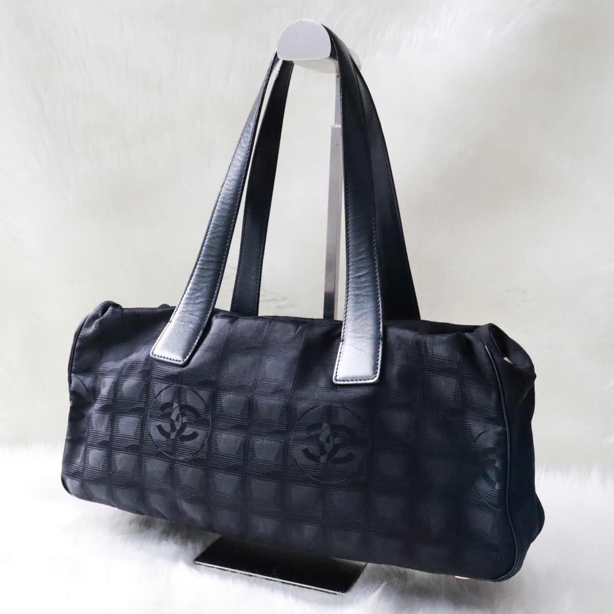 美品】CHANEL シャネル ニュートラベルライン ボストンバッグ