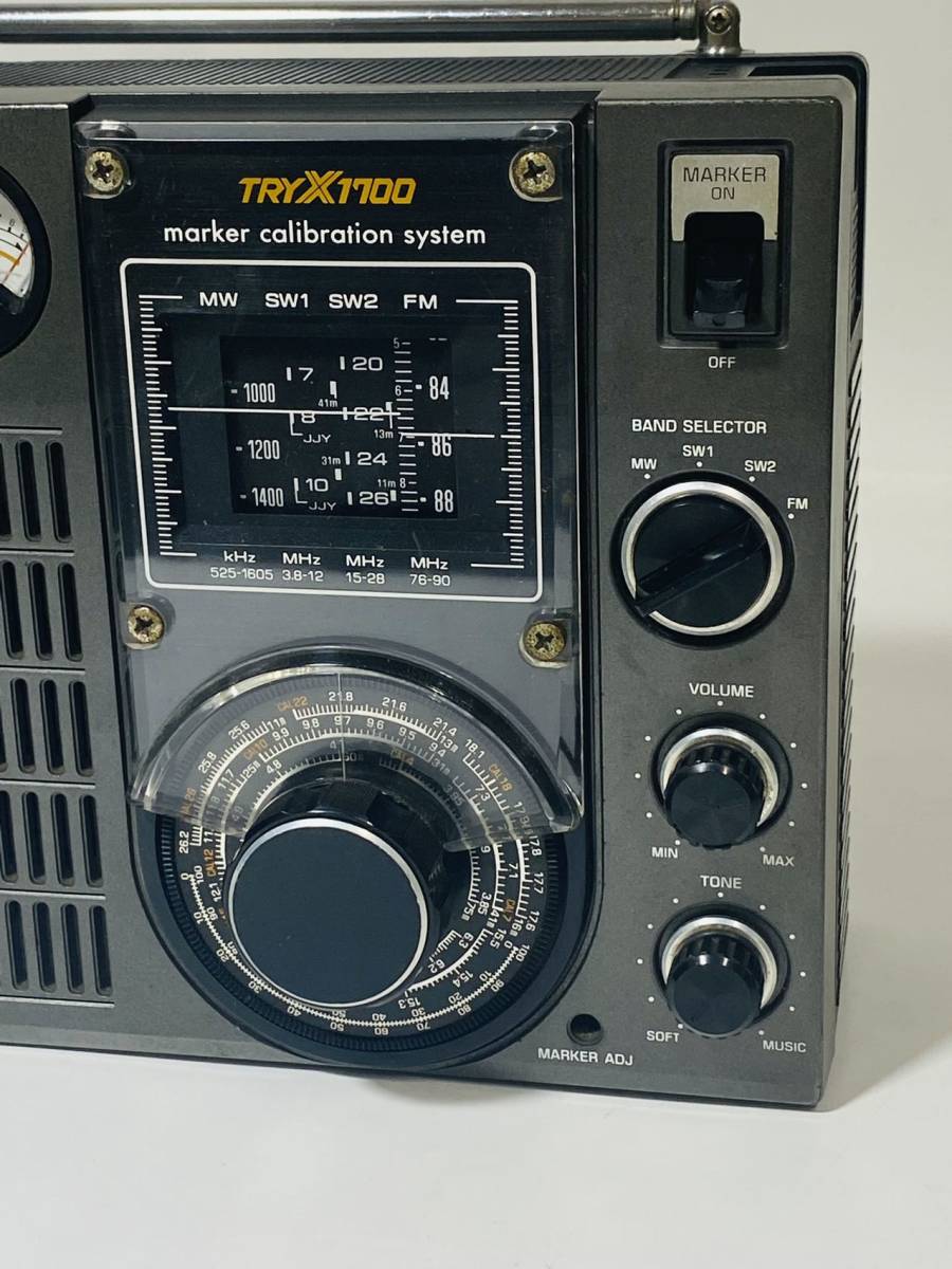 No.495】レトロラジオ東芝/TRY X1700 正常動作品/確認済み商品细节
