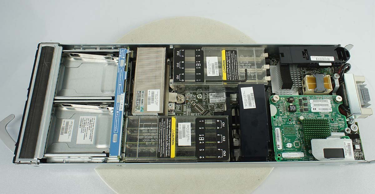 OS無し HP ProLiant BL460c G7 QS223A サーバーブレード/Xeon E5607/メモリ6GB/HDD無/サーバ ラック PC C7000 Blade S110720