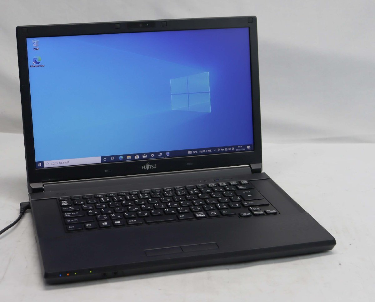 AC付訳有OS有富士通LIFEBOOK A576/P FMVA16001 Core i5 6300U メモリ