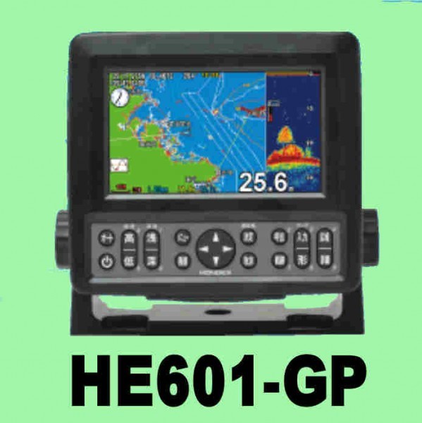 12/16 在庫あり　HE-601-3 GP3 HE601Ⅲ GPS魚探 ホンデックス HONDEX 新品【送料無料！】