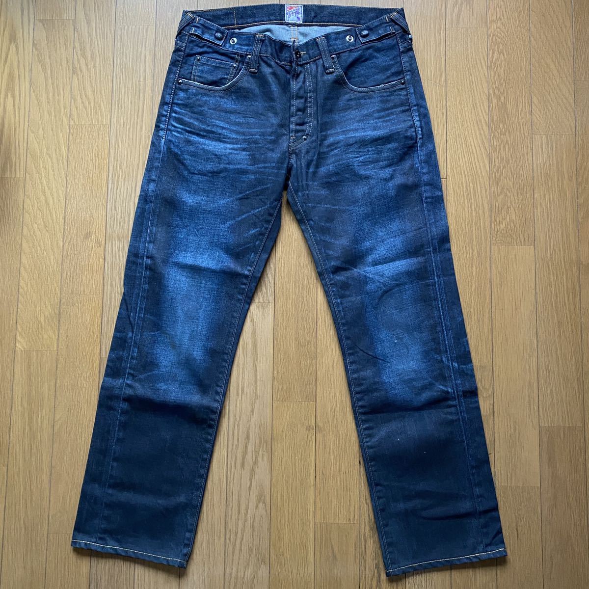 PRPS 紫製品 Rambler Indigo Blue Fit Jeans 32 Made In Japan Denim P47P29V  ピーアールピーエス インディゴ デニム ジーンズ 日本製