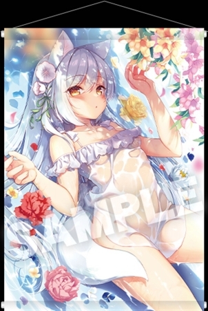 イチリ先生描き下ろし B2Wスエードタペストリー (100+ 麗 by Melonbooks Girls Collection 2022 SUMMER)[R10A] 23.4ド Ichiri