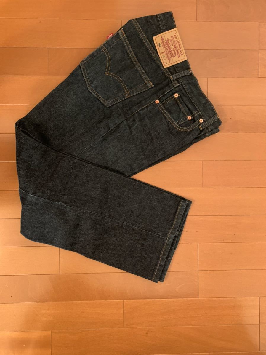 ☆希少極上品☆リーバイス 506 ストレート デニム パンツ LEVIS　濃紺　　即日発送　Ｗ３０_画像7