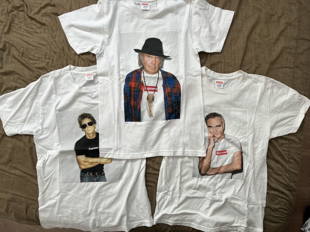 正規品Supremeシュプリーム Tシャツ 3枚セット モリッシー ルーリード