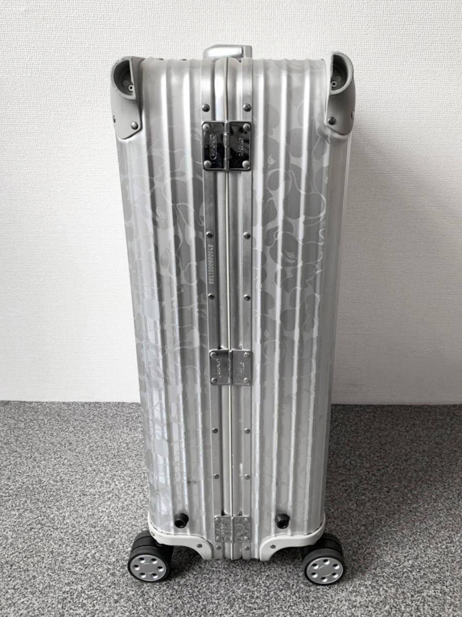 限定 RIMOWA TOPAS BAPE リモワ トパーズ エイプ 82L 4輪 スーツケース/パイロット salsa オリジナル bathing ape ベイプ エッセンシャル_画像6