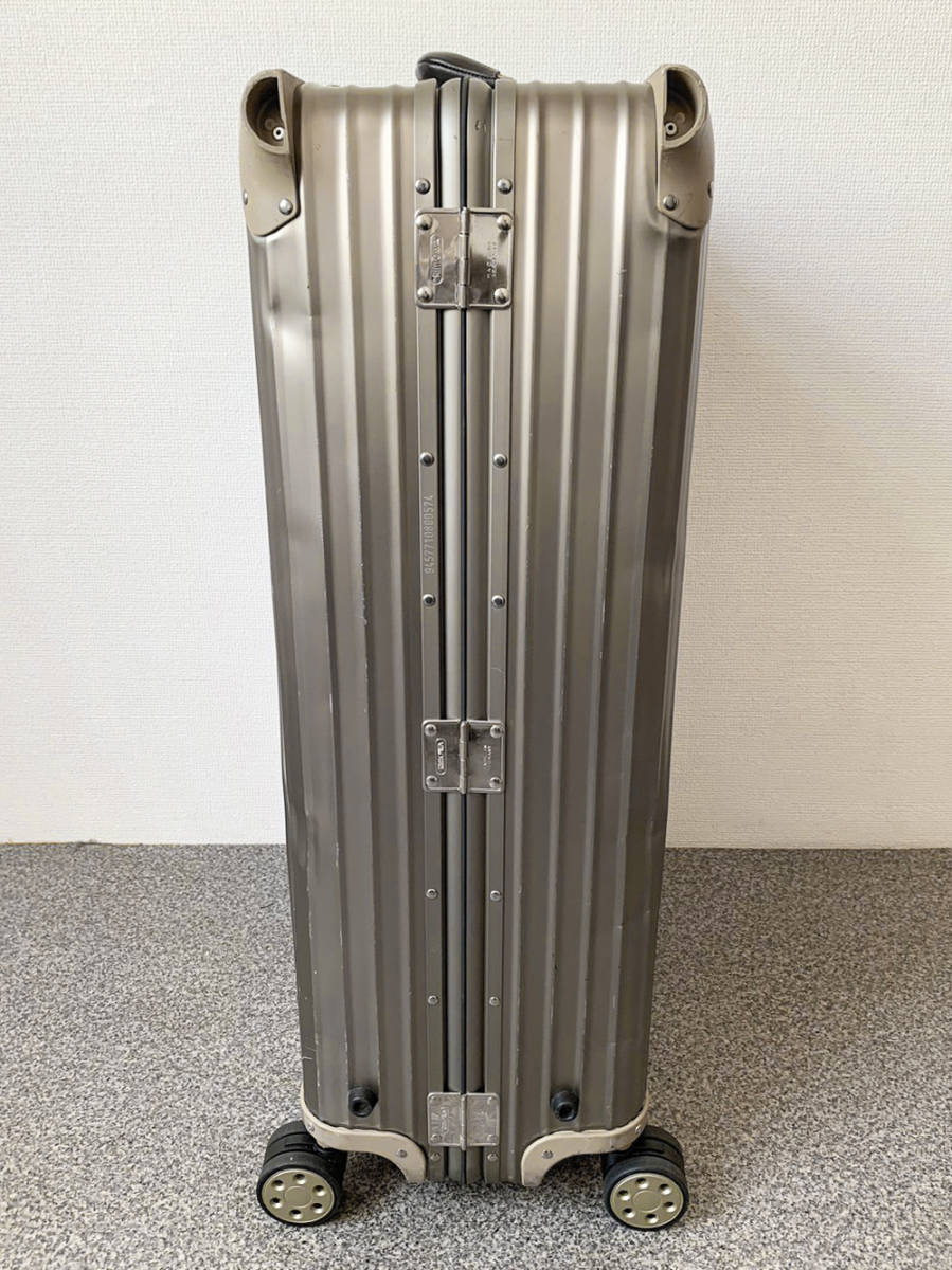 RIMOWA TOPAS PREMIUM チタニウム 104L-