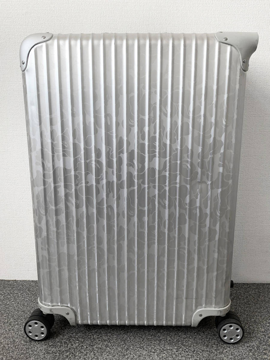 美品】リモワ トパーズ ステルス 4輪 85L (値段交渉可)-